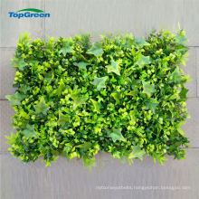 artificial green verticial wall plant fence for garden